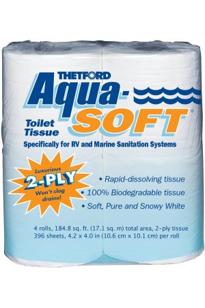 Aqua-Soft Marine Toilet Paper