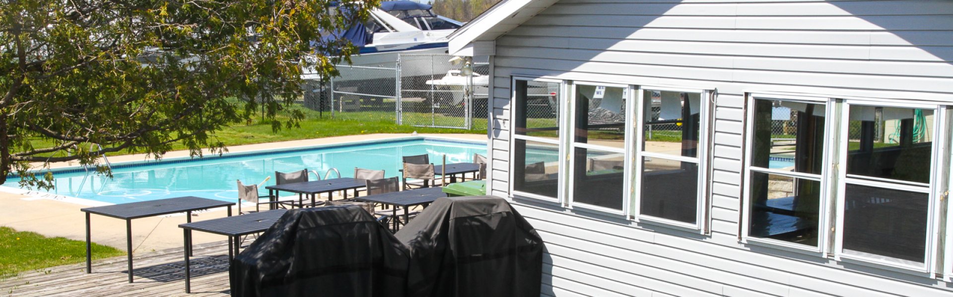 Clubhouse and heated pool