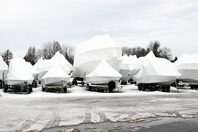 Winterizing, Shrink Wrapping & Boat Storage