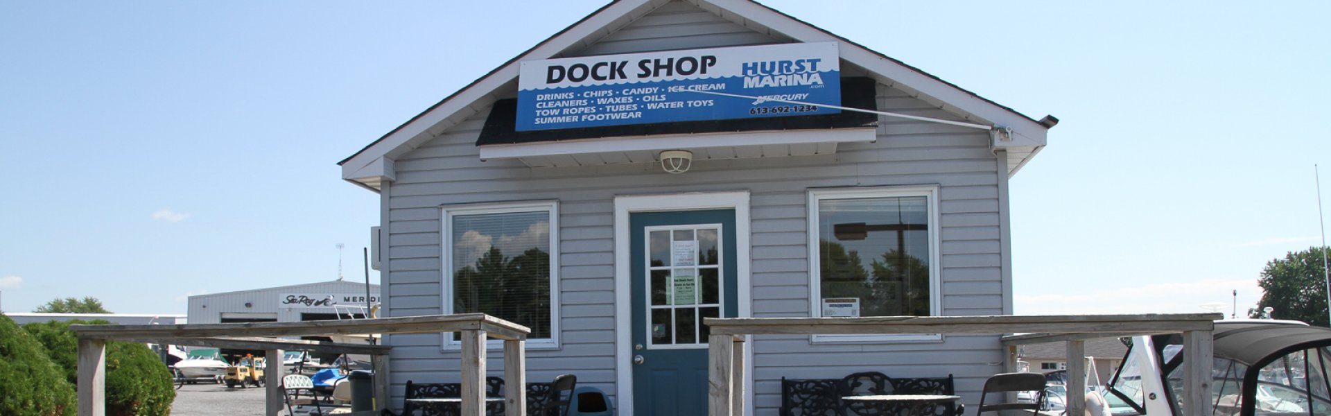 Fully Stocked Dock Shop